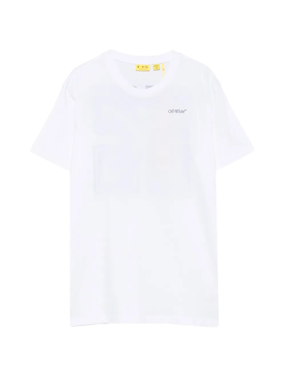 Off-White Kids Arrow Monogram T-shirt Wit