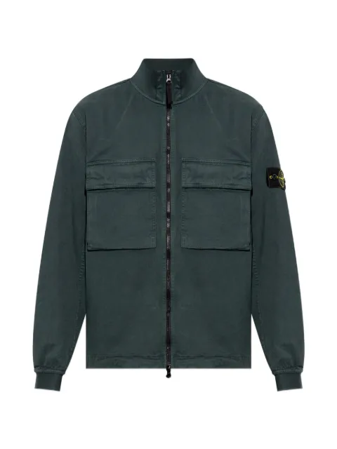 Stone Island pantalones 1200024 con efecto envejecido
