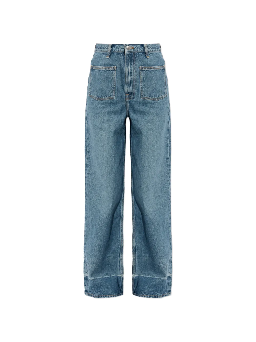 SAMSOE SAMSOE Sarebecca patch-pocket jeans - Blu