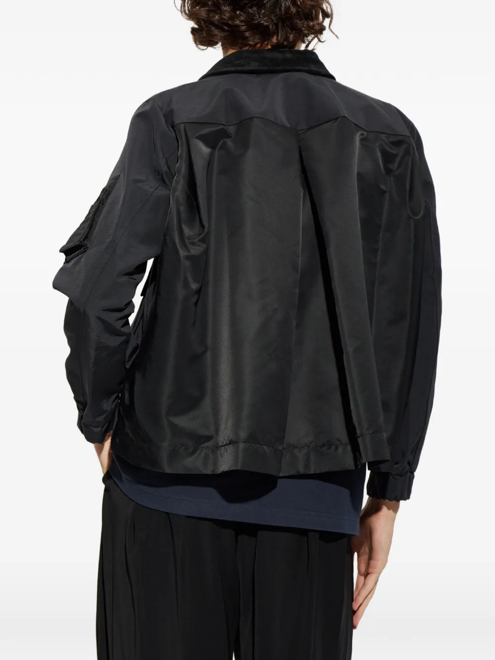 sacai Jack met meerdere zakken Zwart