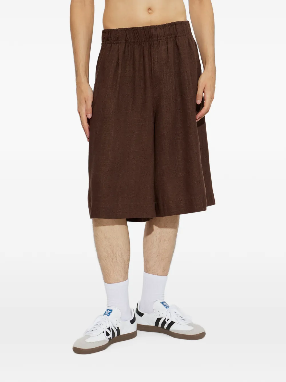 adidas Arte Antwerp elasticated-waist shorts Bruin