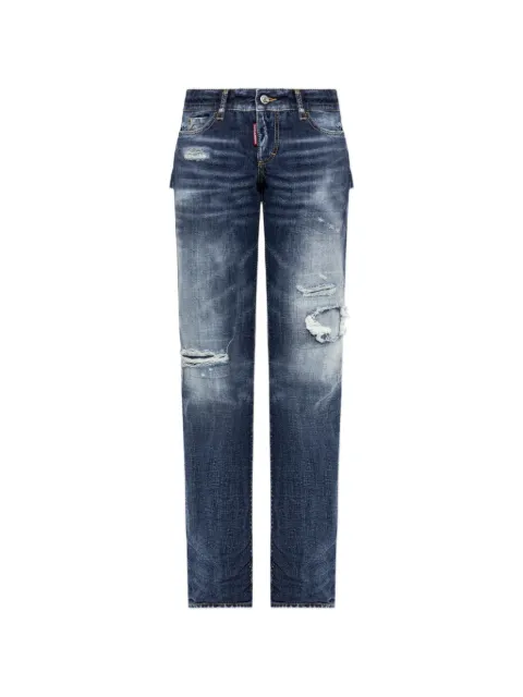 DSQUARED2 distressed cut-out jeans