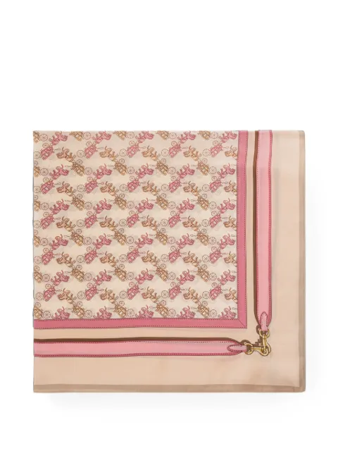 Coach horse and carriage scarf