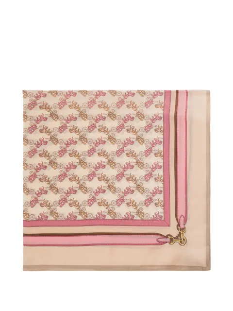 Coach horse and carriage scarf