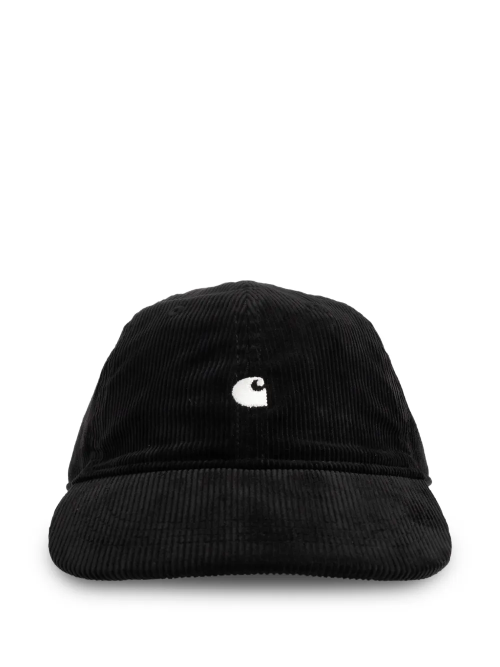 Carhartt WIP corduroy logo-embroidered cap - Nero