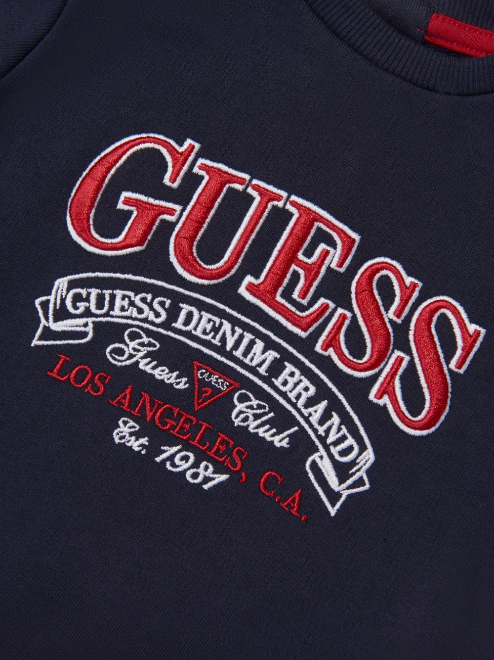 guess kids Sweaterset met geborduurd logo Blauw