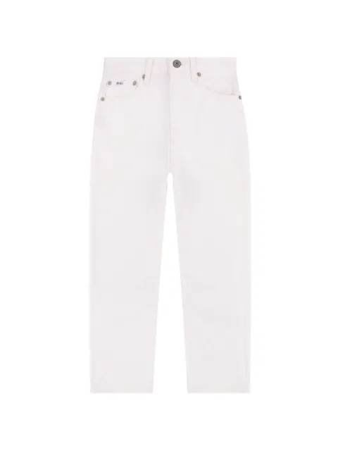 POLO RALPH LAUREN KIDS logo-patch jeans