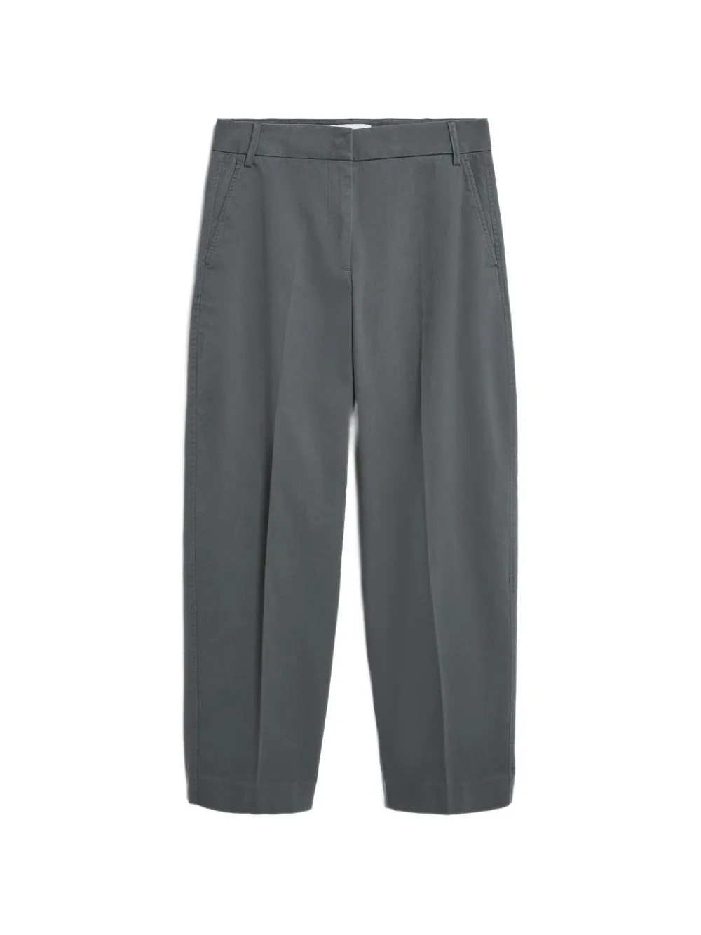 ARMEDANGELS barrel-leg twill trousers - Grigio
