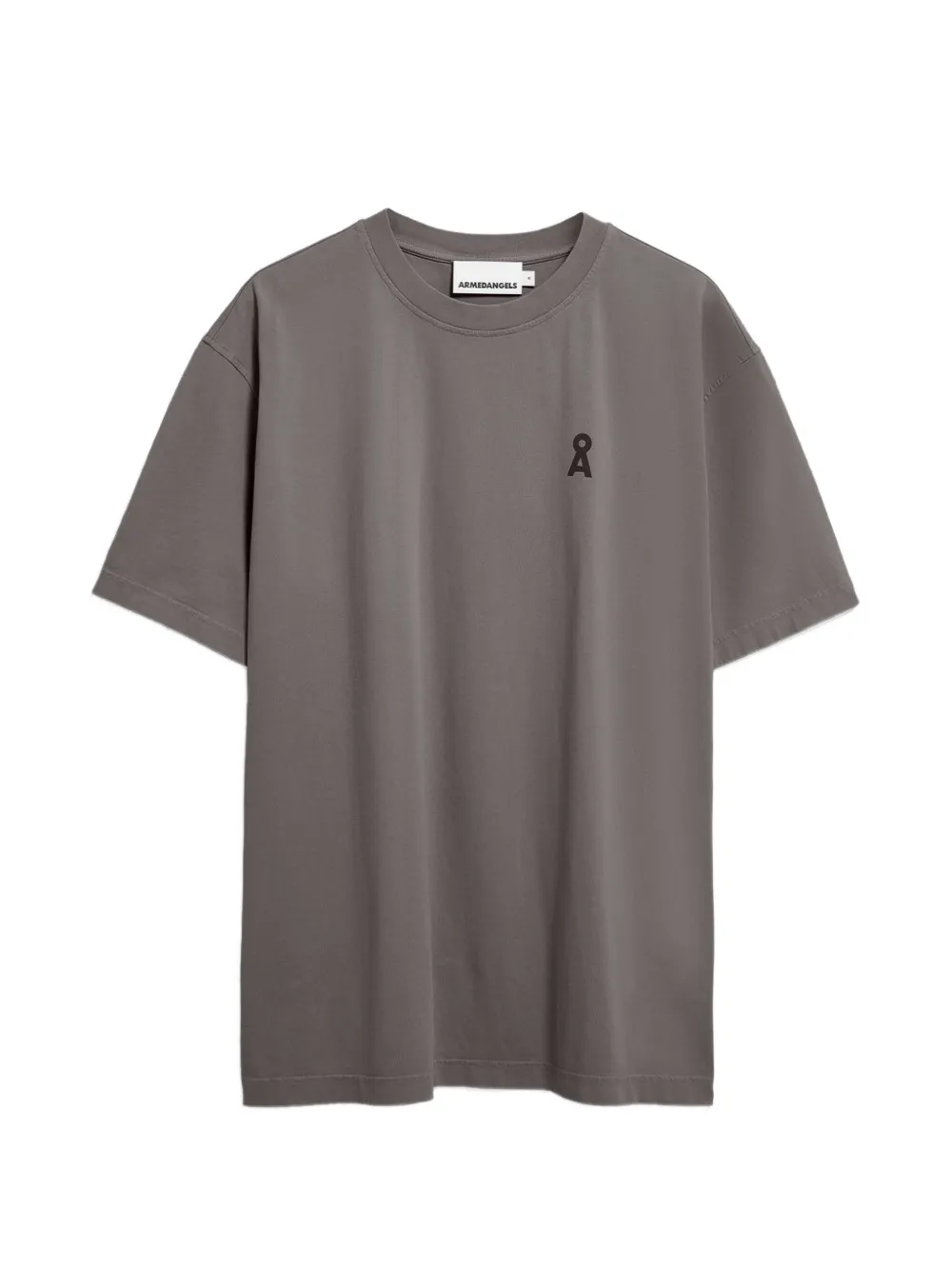 ARMEDANGELS Å Maarkos GD logo-print T-shirt - Grigio