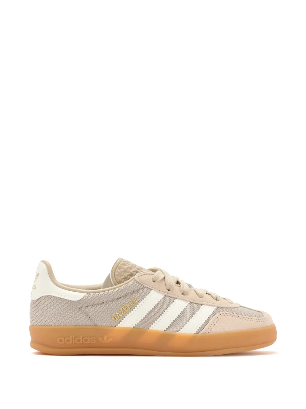 adidas Kids Gazelle Indoor lace-up sneakers - Toni neutri