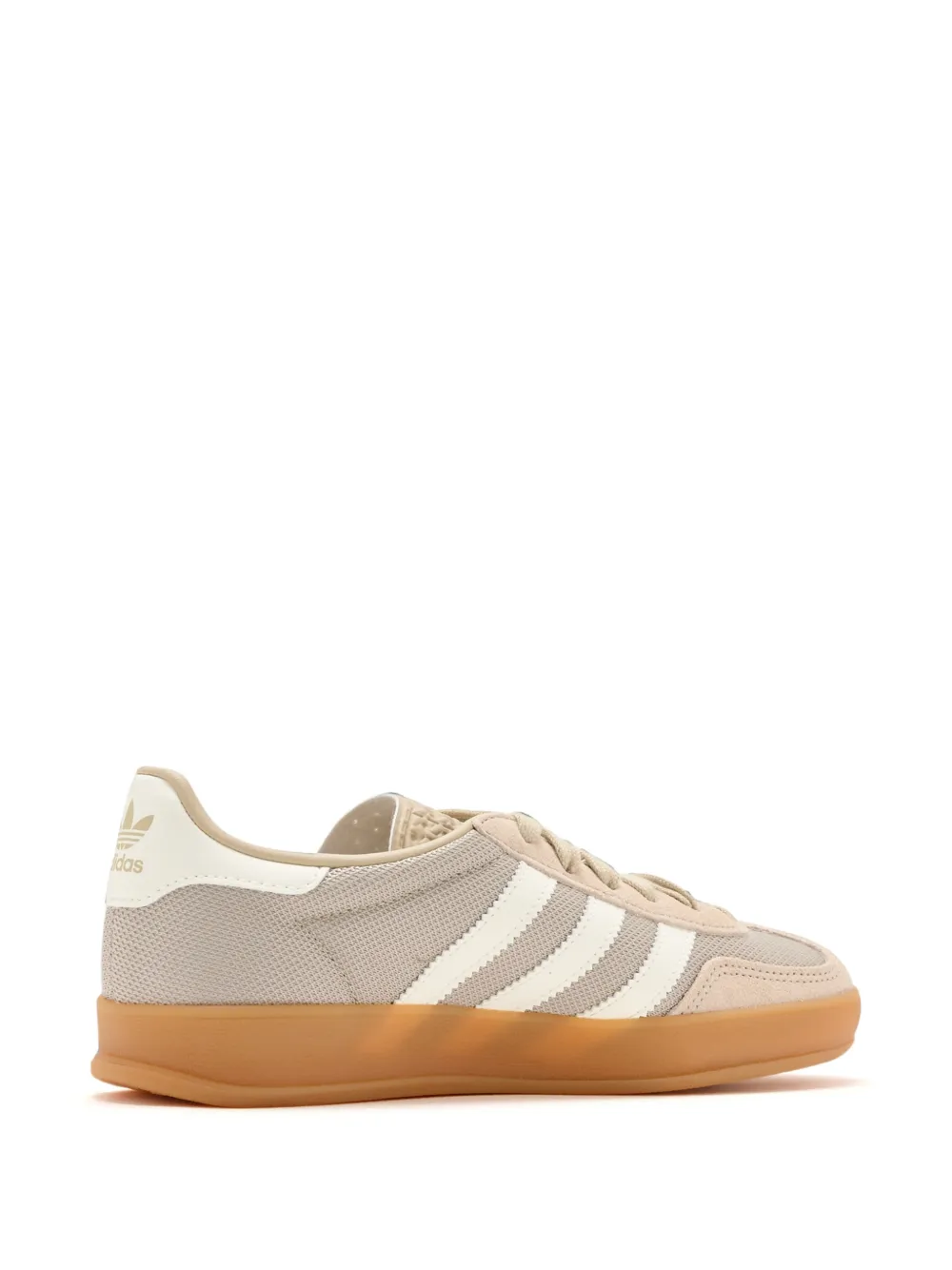 adidas Kids Gazelle Indoor lace-up sneakers Beige