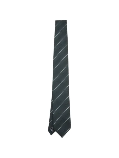 TOM FORD corbata de seda a rayas diagonales