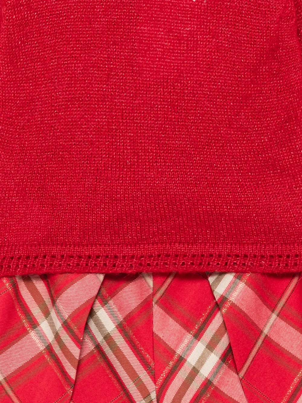 Abel & Lula Trui met ronde hals en shorts Rood