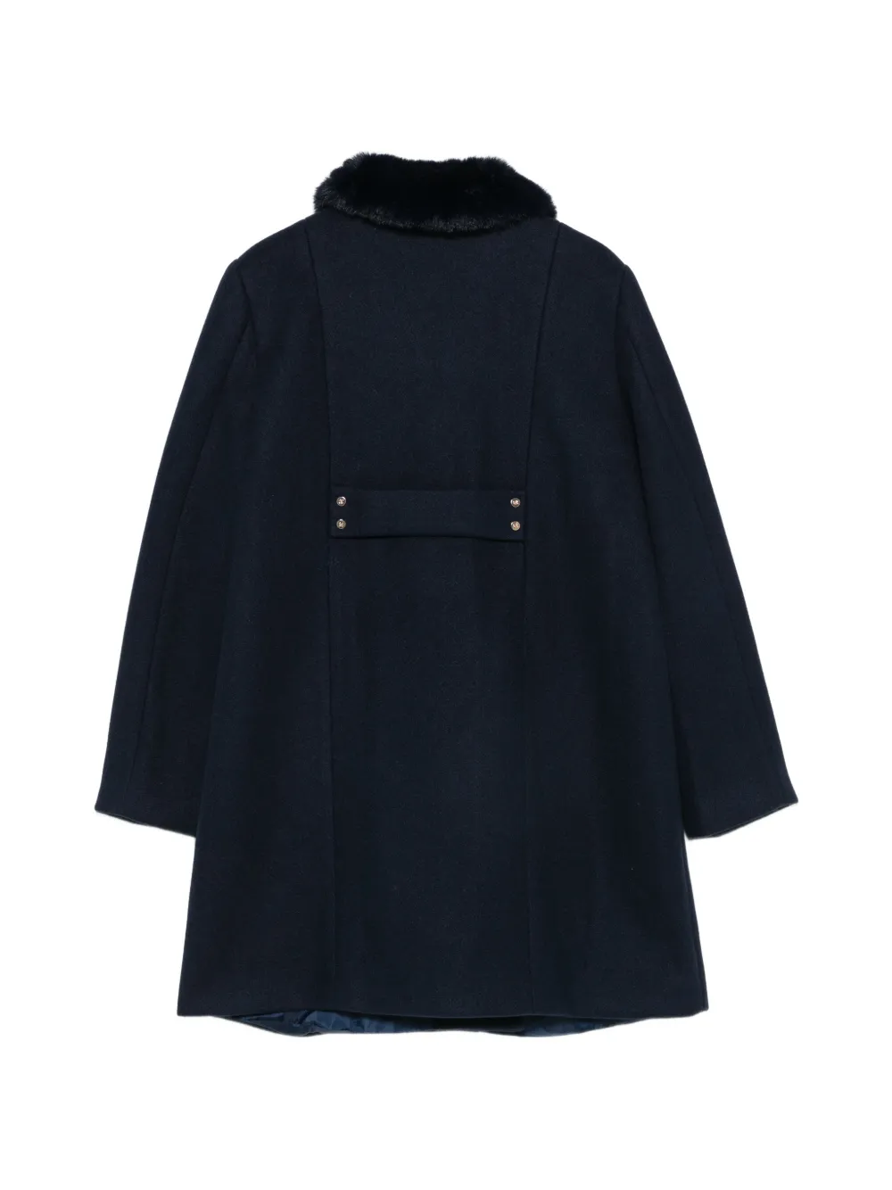 Abel & Lula Jas met dubbele rij knopen Blauw