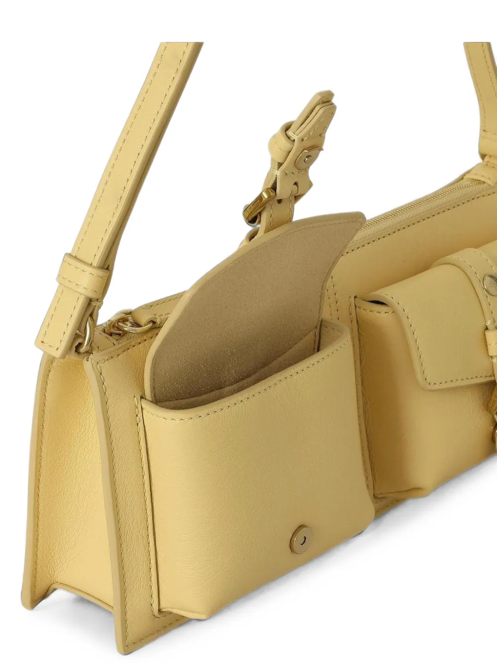 Mulberry Roxanne mini-schoudertas Geel