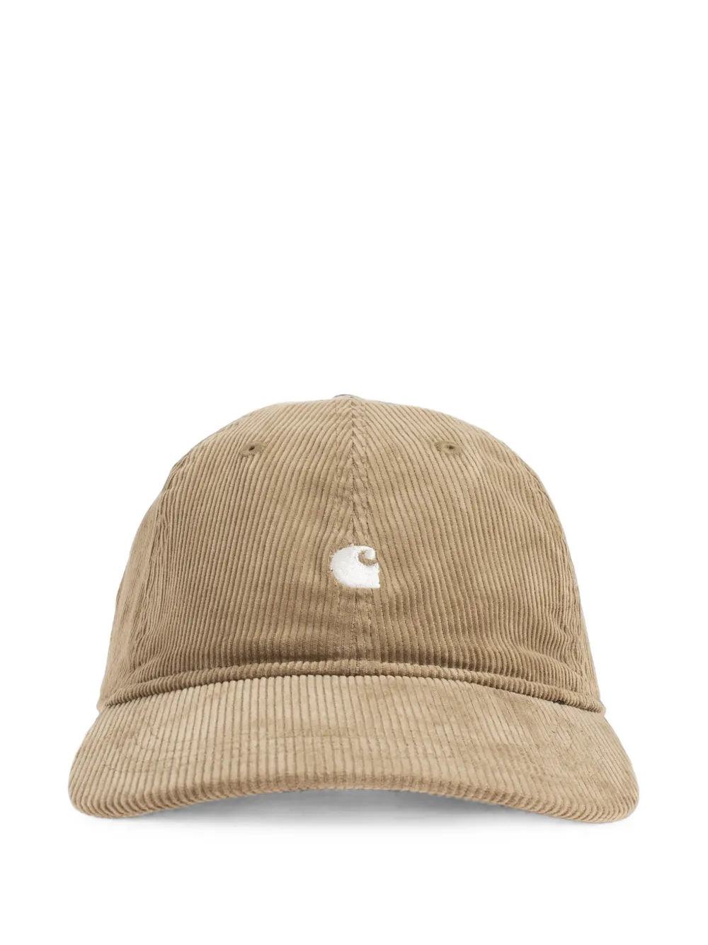 Carhartt WIP Harlem logo-embroidered corduroy cap - Toni neutri