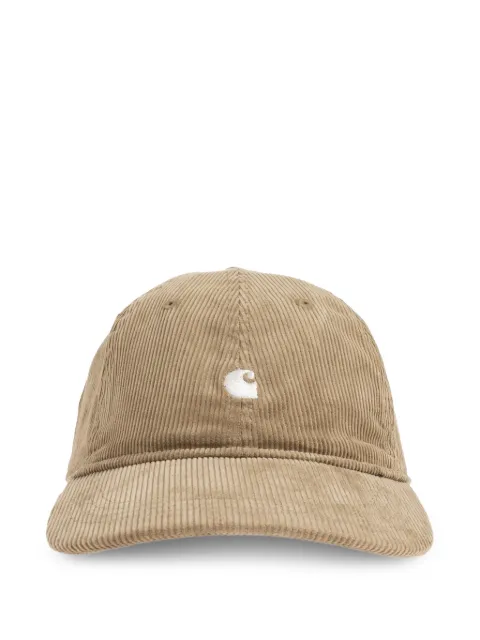 Carhartt WIP вельветовая кепка Harlem с вышитым логотипом