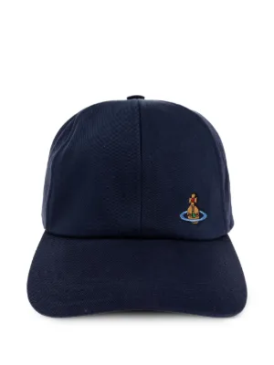 Vivienne Westwood オーブ エンブロイダリー バケット ハット Vivienne Westwood オーブ エンブロイダリー バケットハット | ブルー