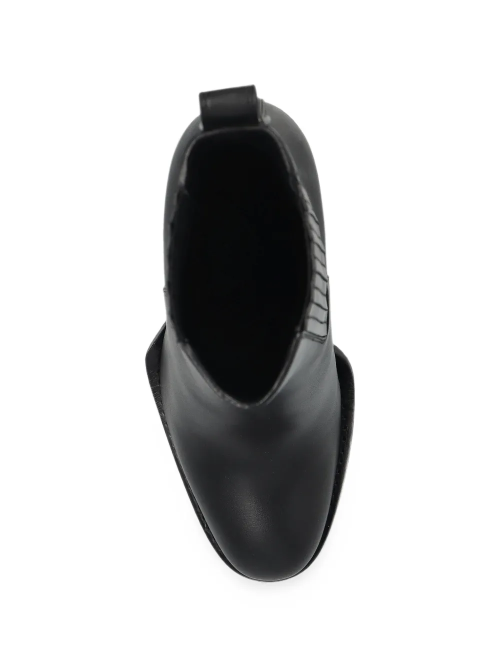 Burberry Pillar leather ankle boots Zwart