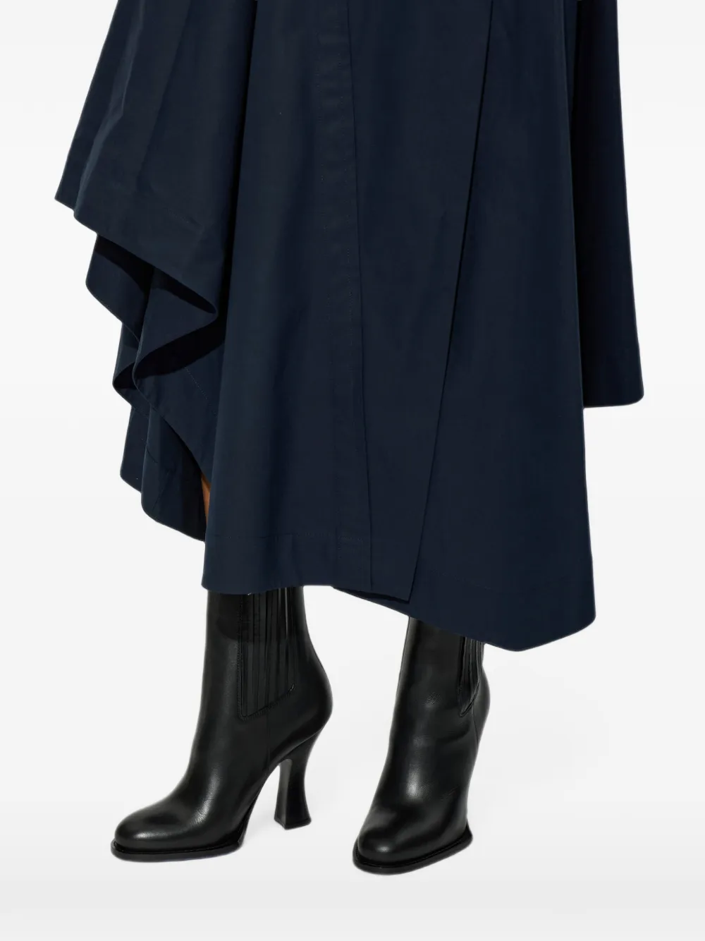 Burberry Pillar leather ankle boots Zwart