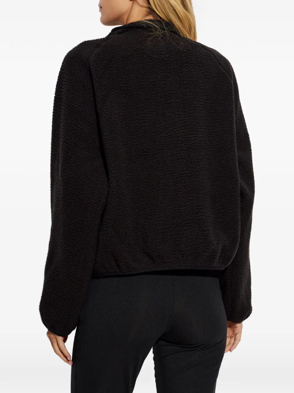P.E Nation Technisch fleece jack Zwart
