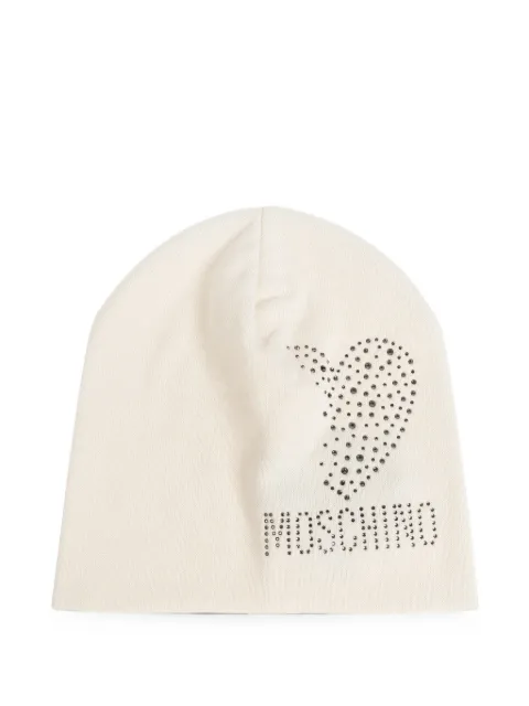 Moschino sequin-embellished beanie hat