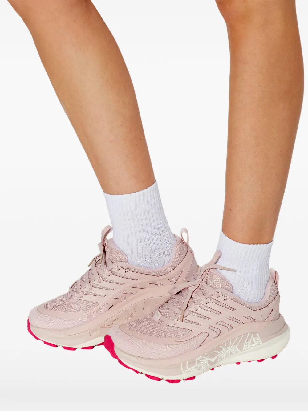 HOKA Stinson 8 sneakers Roze