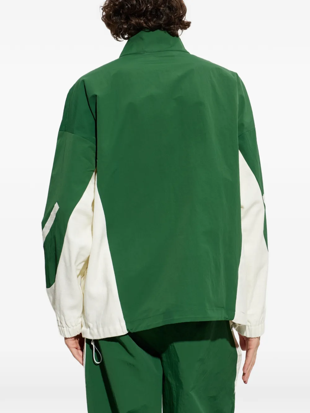 adidas x Arte Antwerp logo-embroidered full-zip sweatshirt Groen