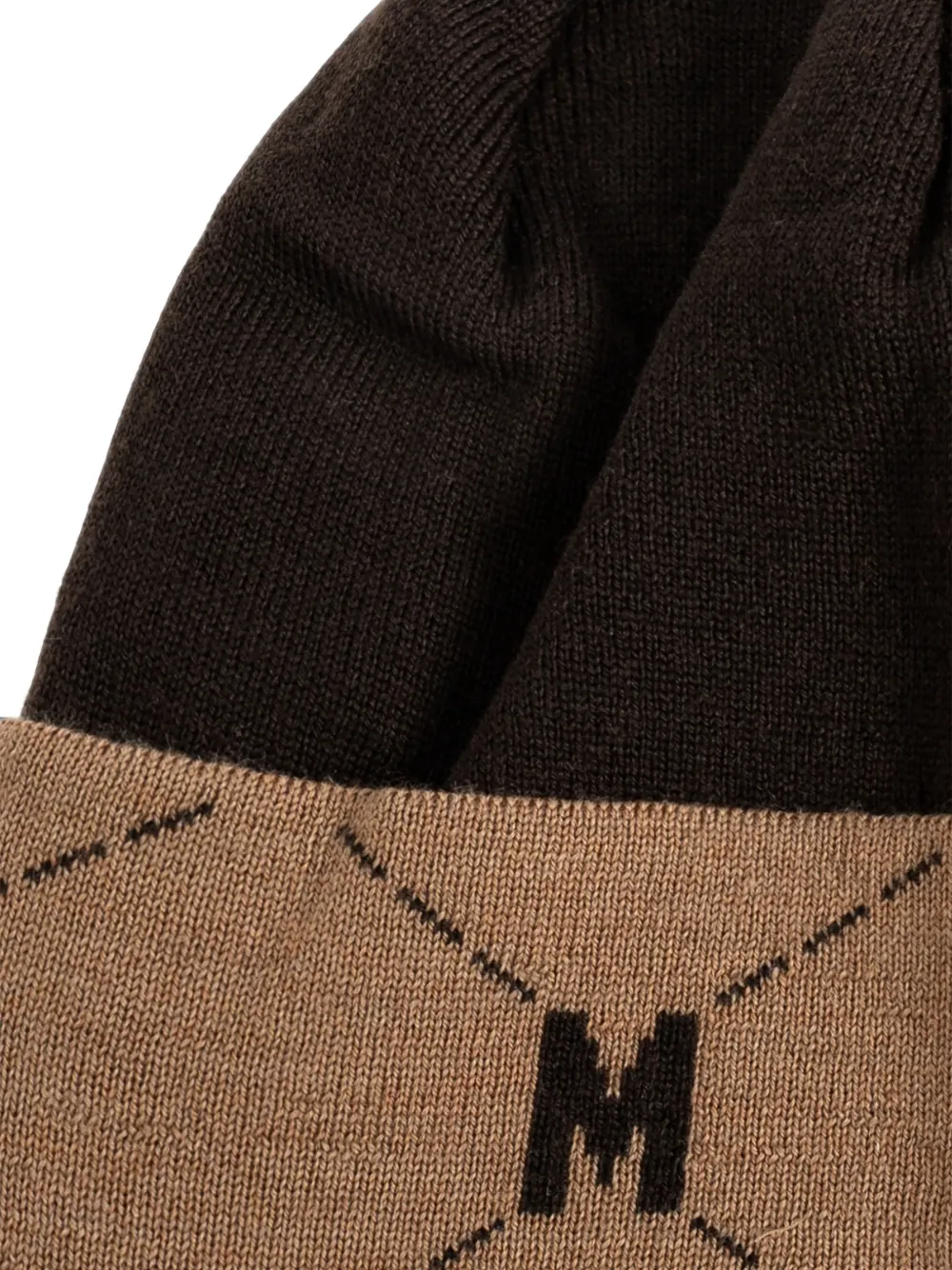 Moschino Logo-print Beanie Hat In Multi