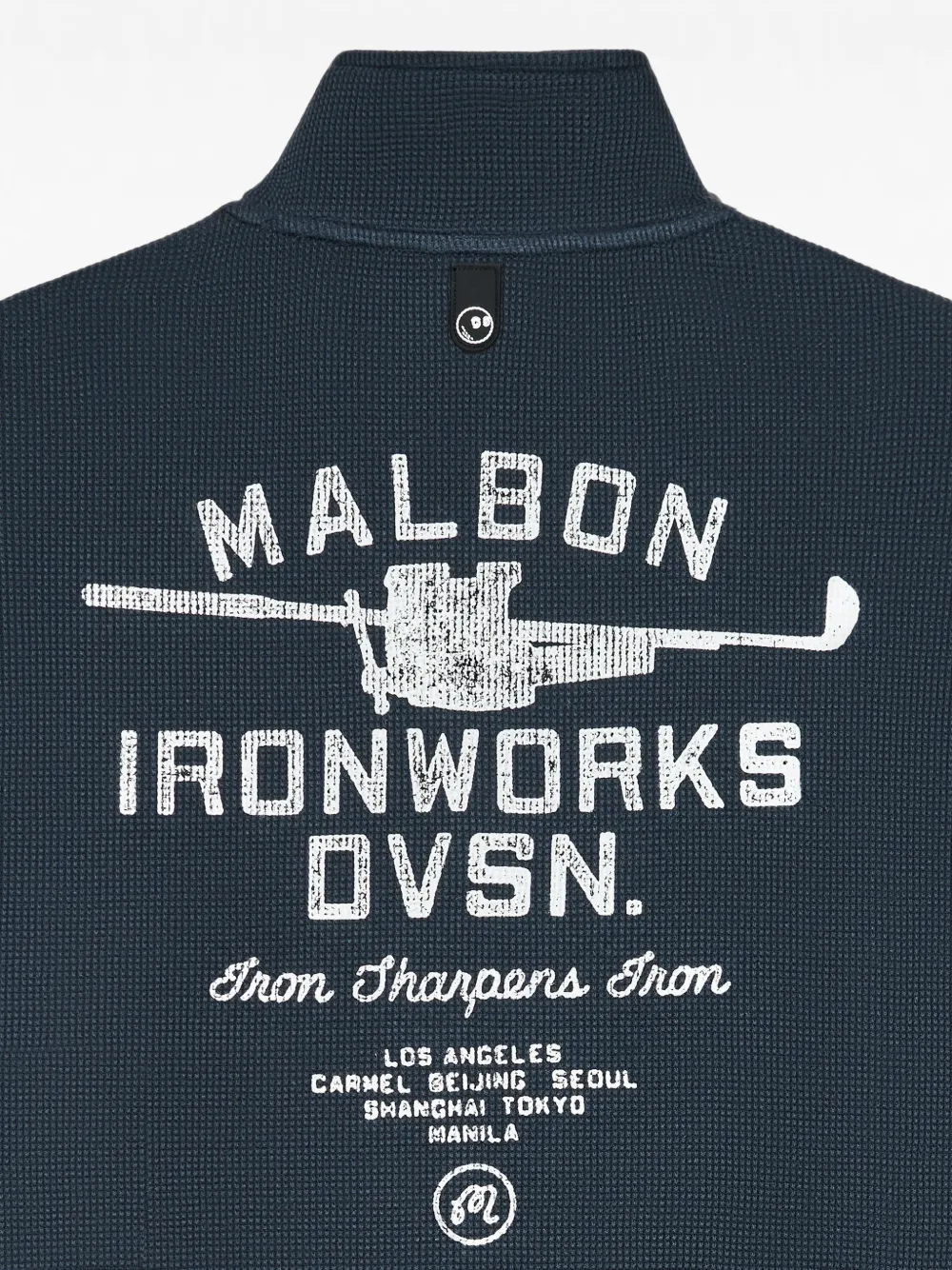 Malbon Golf Flyer Ironworks layer Blauw