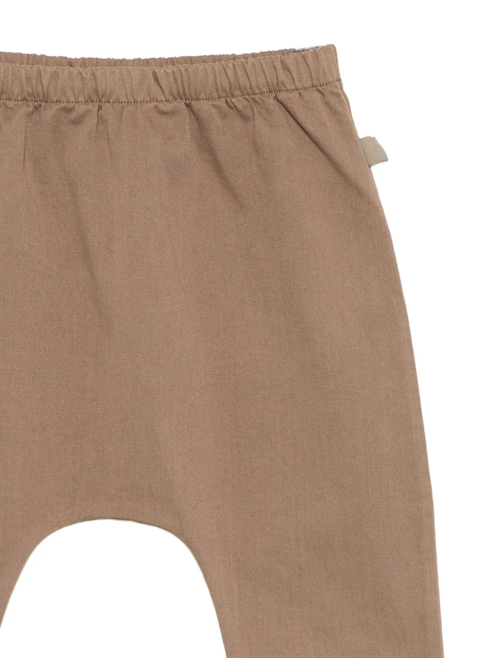 TEDDY & MINOU Broek met elastische taille Bruin