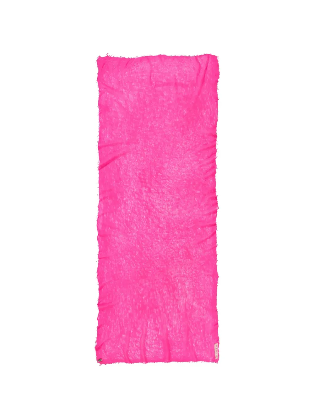 PURSCHOEN frayed scarf - Rosa