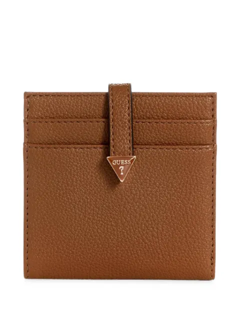 GUESS USA Laurel pebbled card case