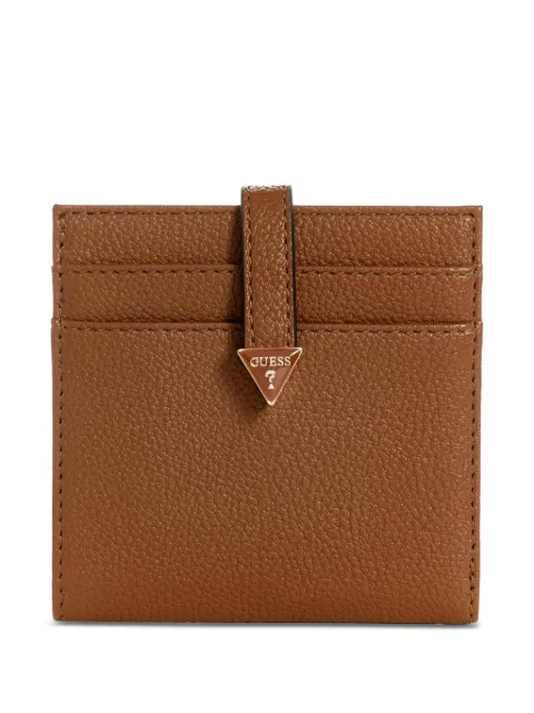 GUESS USA Laurel pebbled card case