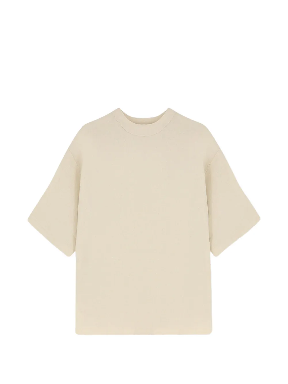 Hevo Ripalta Zip-fastening T-shirt In Neutrals