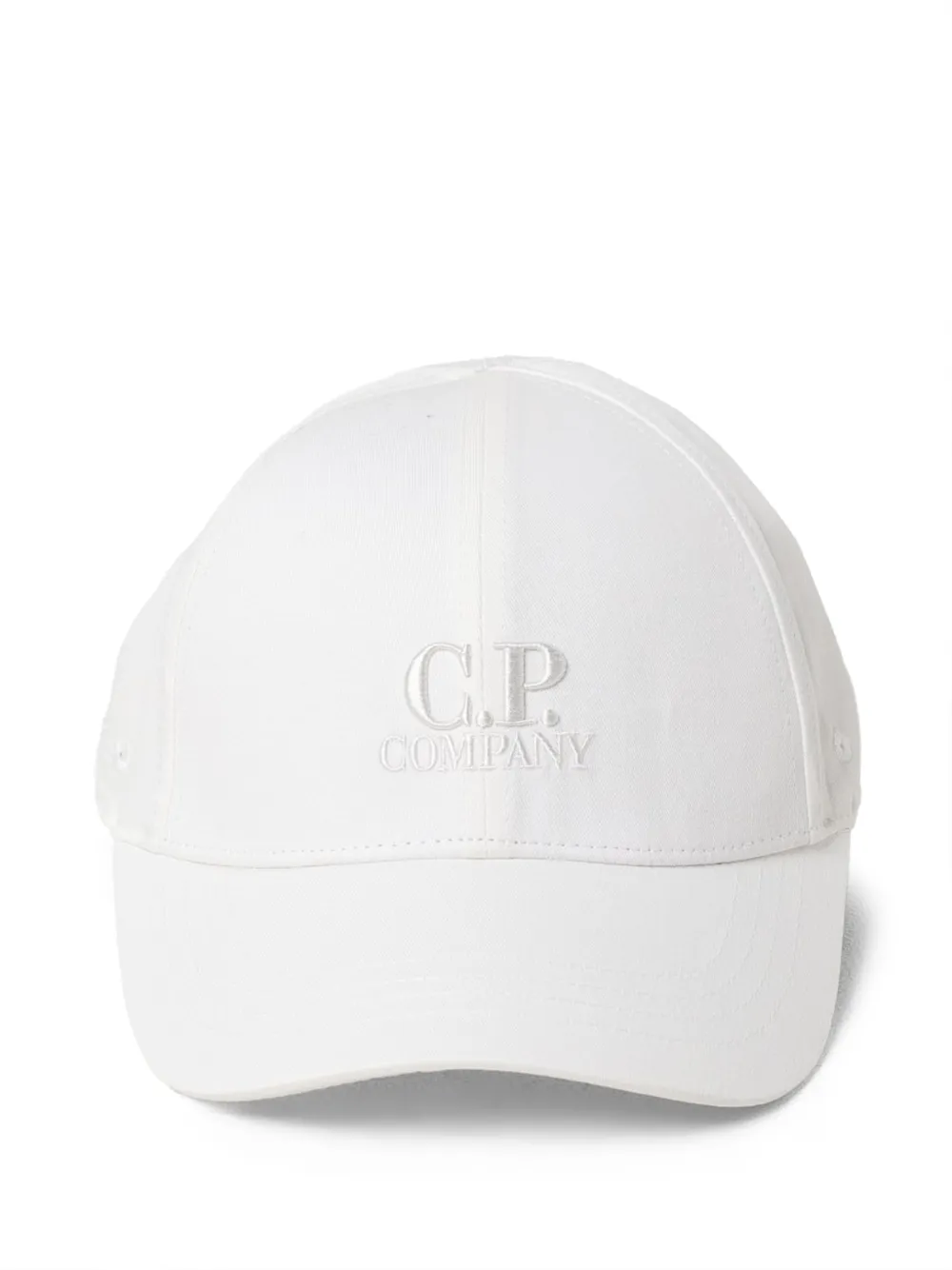 C.P. Company Kids Pet met geborduurd logo Wit