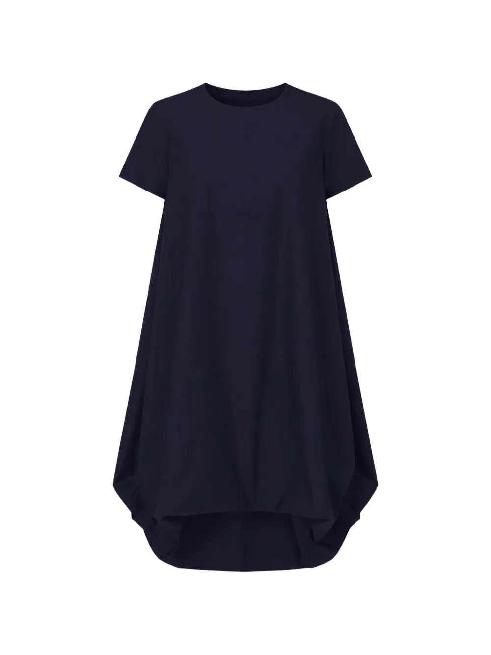 MeimeiJ robe mi-longue à ourlet bouffant manches courtes - Bleu
