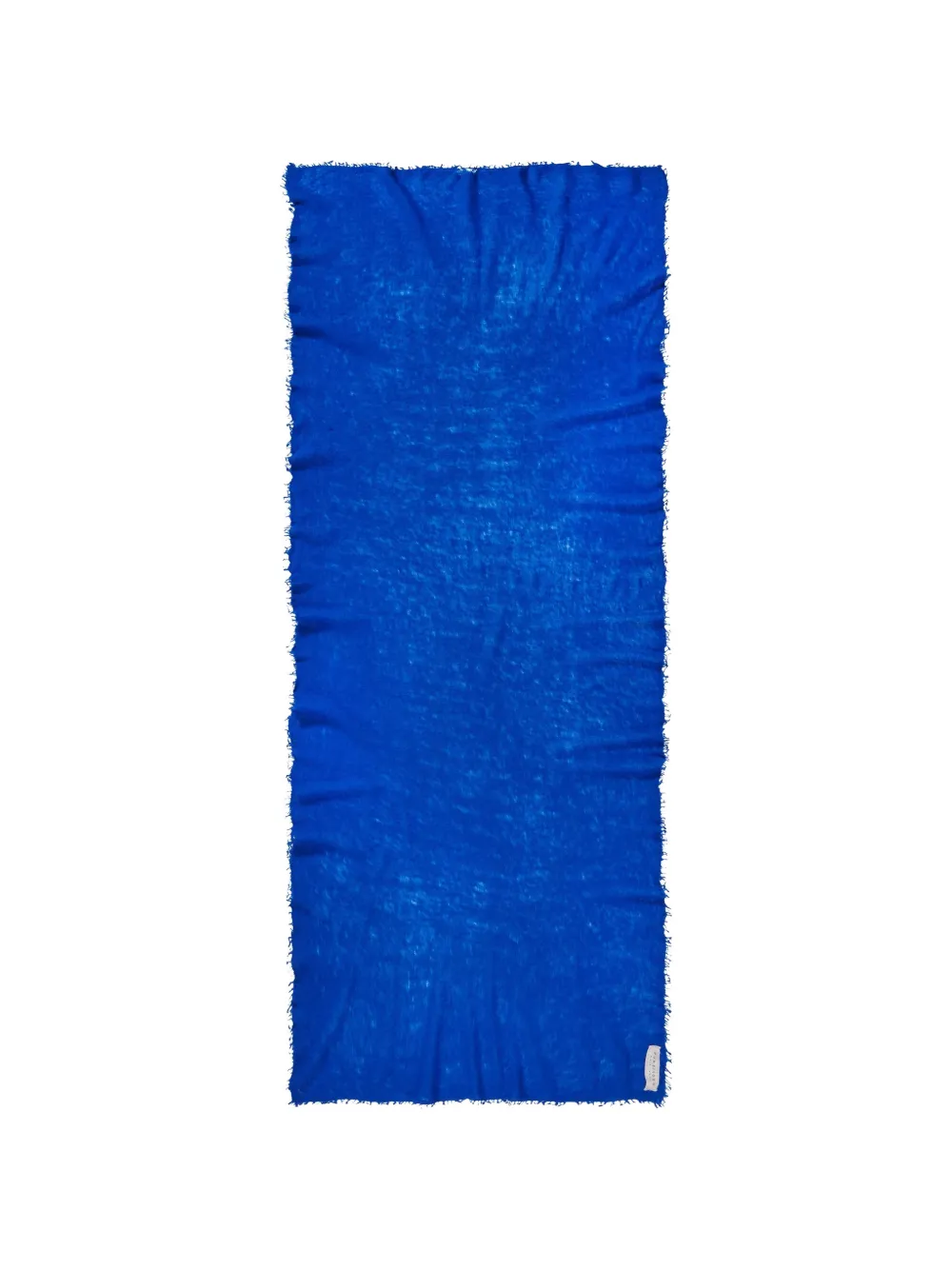 Himalaya Clothing frayed-edge scarf - Blu