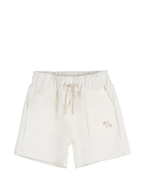 NANAN logo-embroidered drawstring shorts