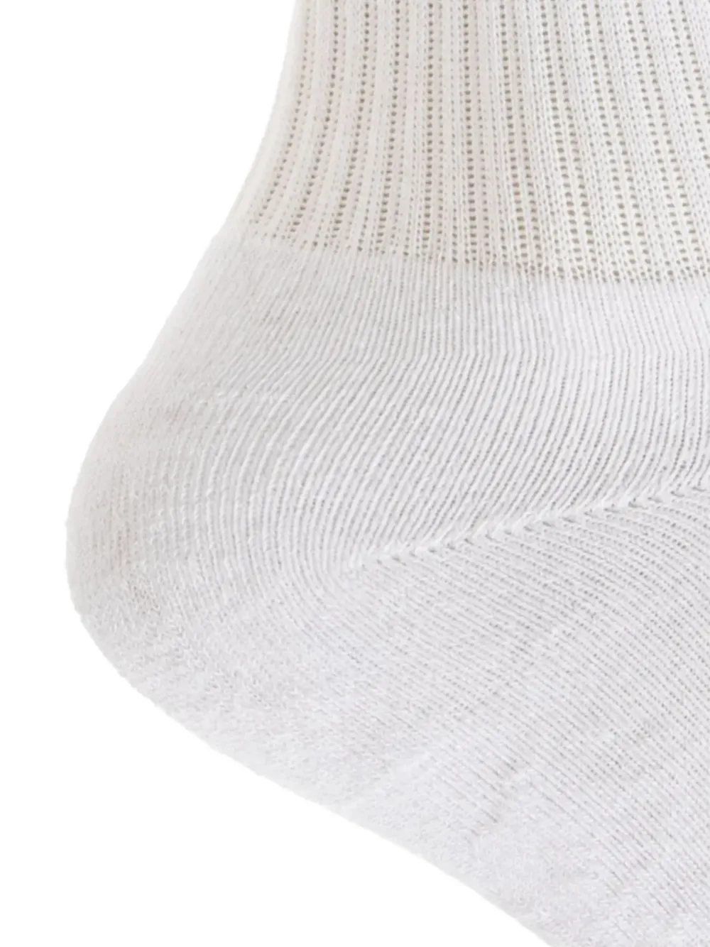 Moschino logo-embellishment socks Wit