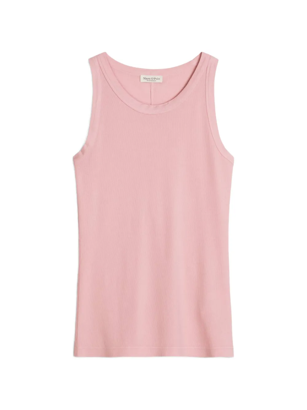 Marc O'polo Ribbed-knit Tank Top In Pink