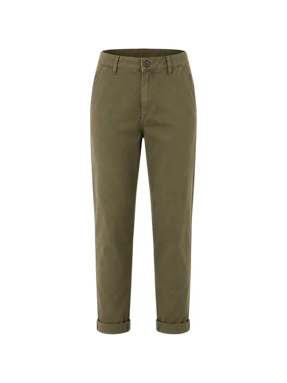 MAISON123 rolled-cuff chino trousers