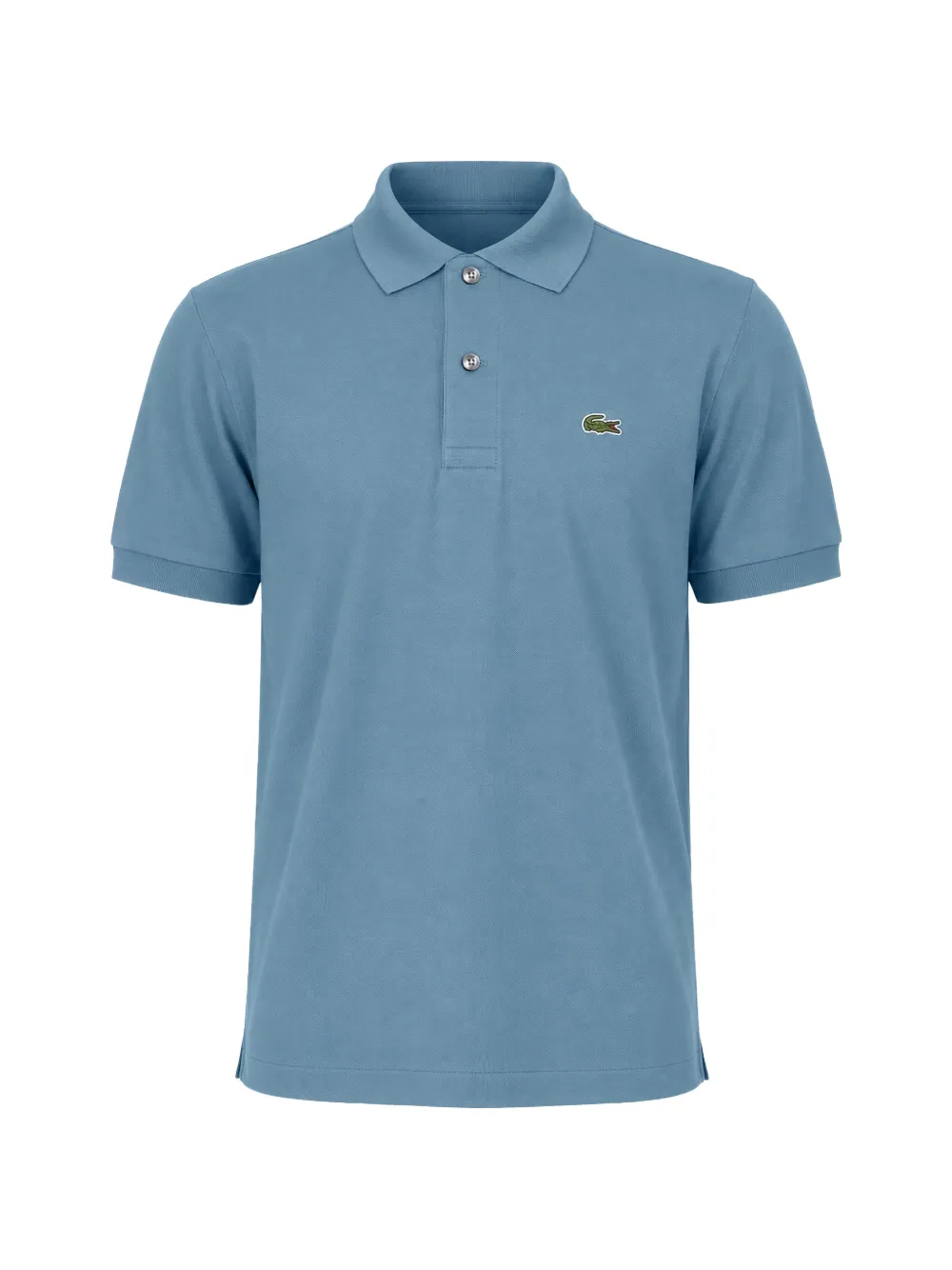 Lacoste L.12.12 Light Logo-patch Polo Shirt In Blue