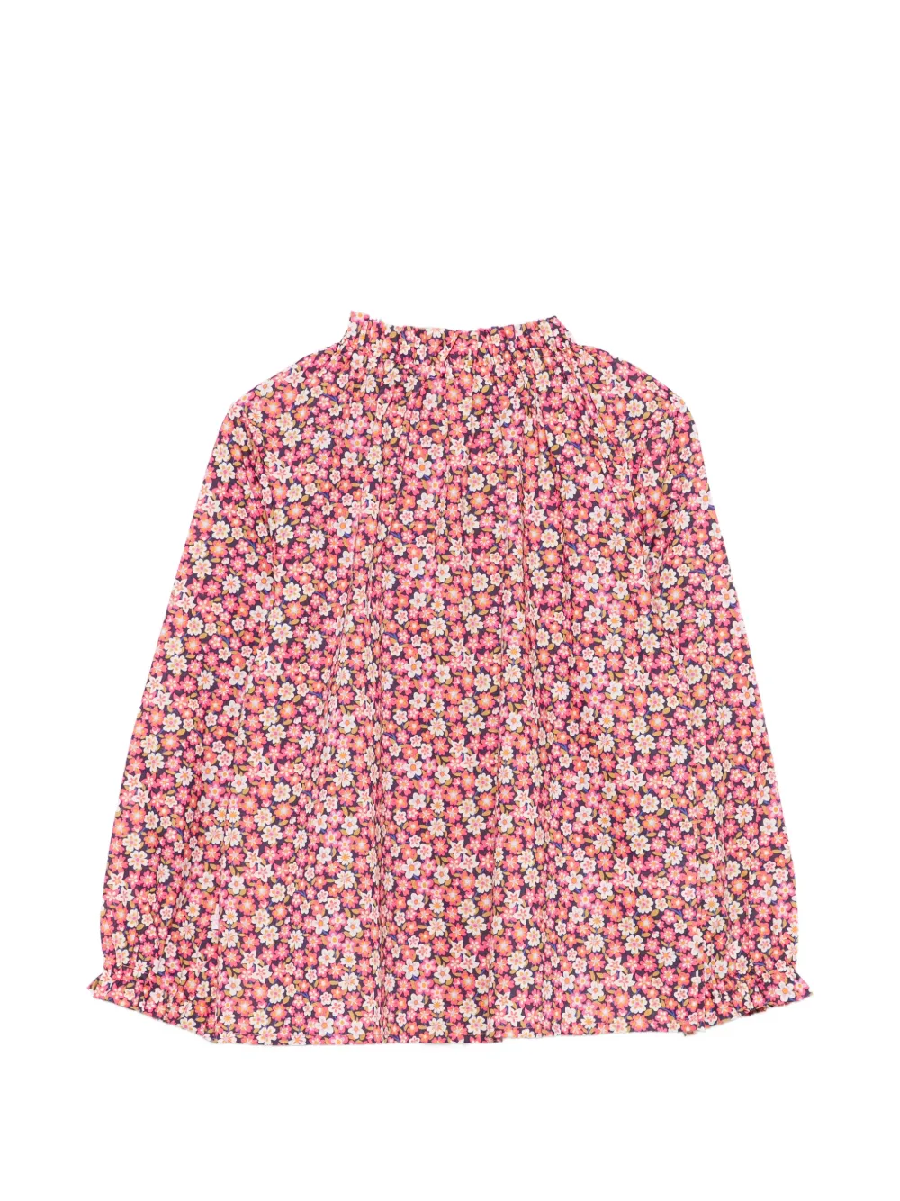 Il Gufo Shirt met bloemenprint Paars
