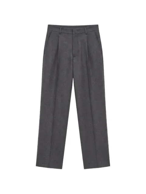 Cellar Door pleated-detail straight-leg trousers