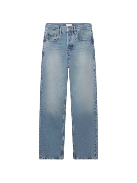 FRAME faded straight-leg jeans