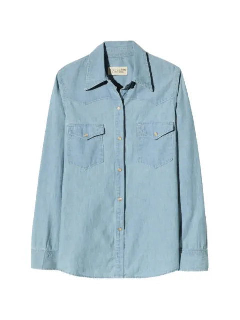Nili Lotan Travis Hemd aus Chambray