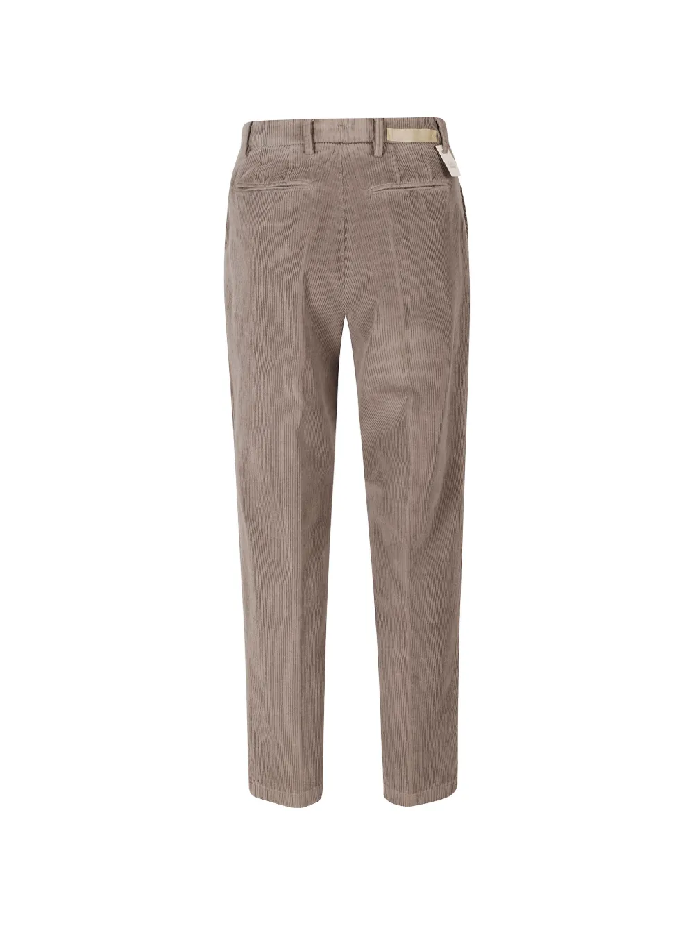 Briglia 1949 corduroy straight-leg trousers Bruin