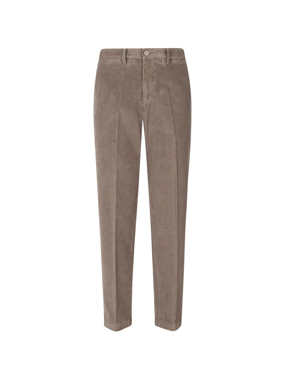 Briglia 1949 corduroy straight-leg trousers Bruin