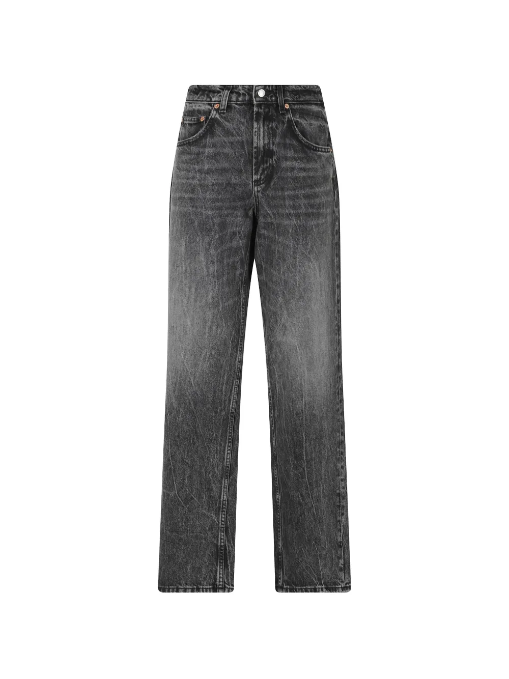 Department 5 logo-patch wide-leg jeans